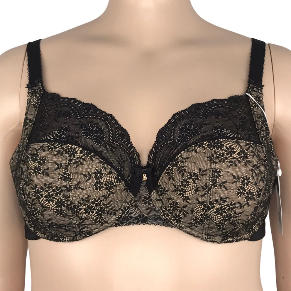 Elomi Tia side support bra front view.