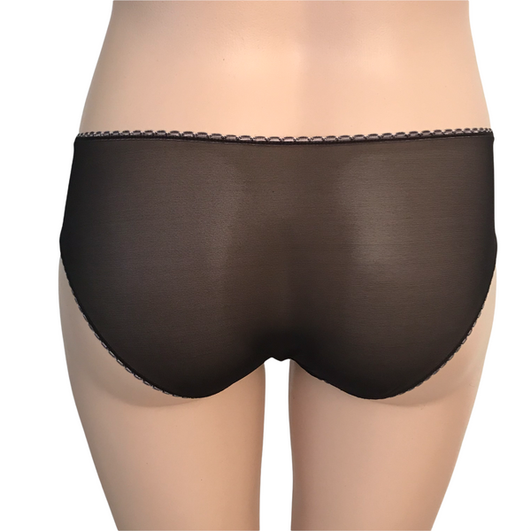 Seamless back of Arabella brief with cheeky coverage and soft stretch mesh